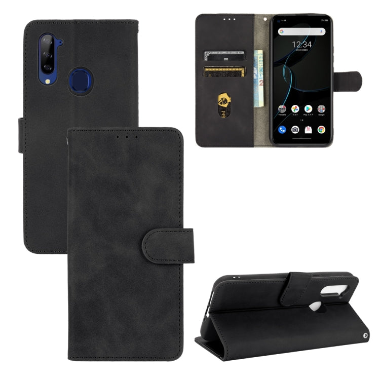 For ZTE Libero 5G Solid Color Skin Feel Magnetic Buckle Horizontal Flip Calf Texture PU Leather Case with Holder & Card Slots & Wallet