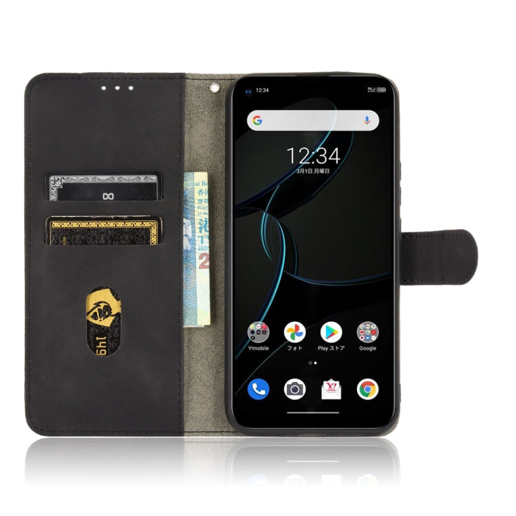 For ZTE Libero 5G Solid Color Skin Feel Magnetic Buckle Horizontal Flip Calf Texture PU Leather Case with Holder & Card Slots & Wallet
