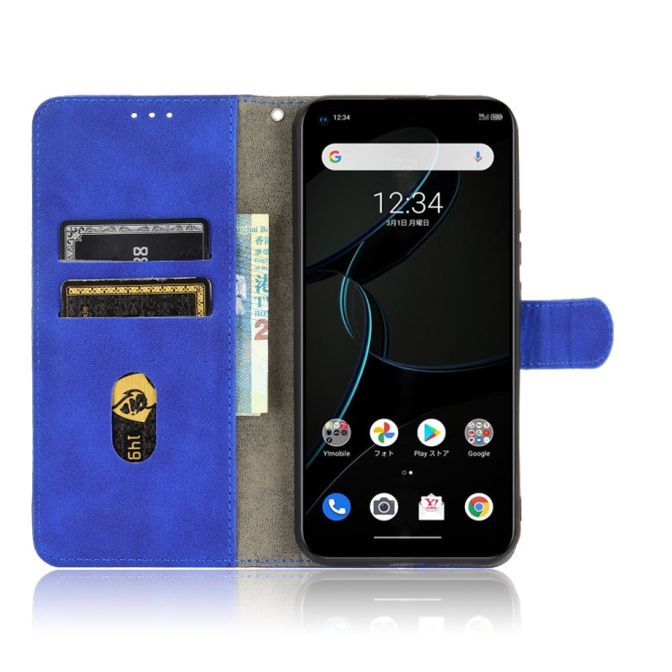 For ZTE Libero 5G Solid Color Skin Feel Magnetic Buckle Horizontal Flip Calf Texture PU Leather Case with Holder & Card Slots & Wallet