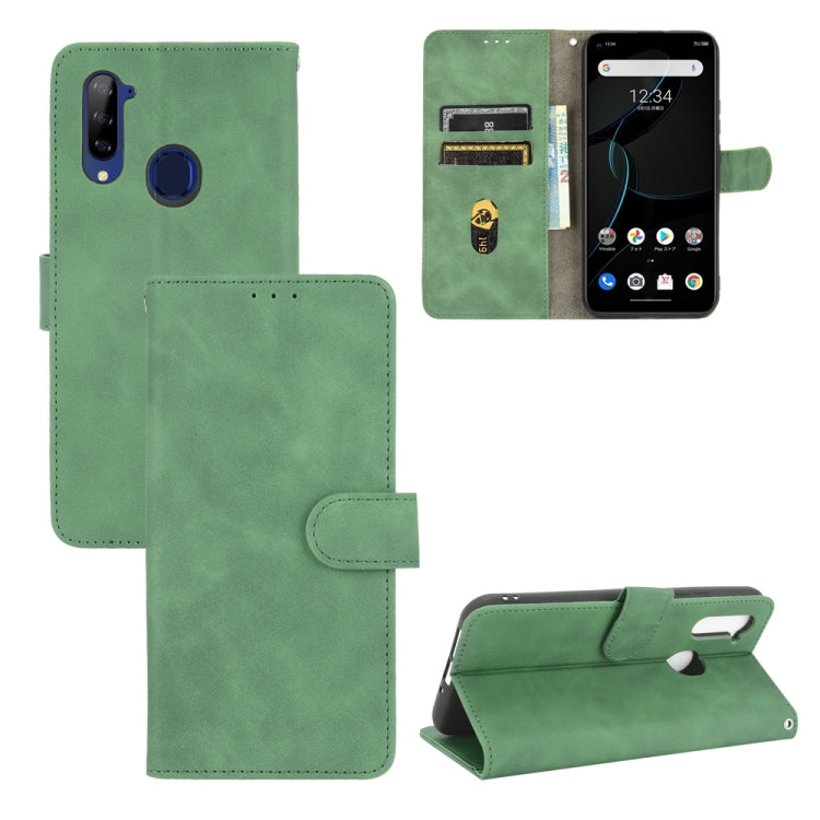 For ZTE Libero 5G Solid Color Skin Feel Magnetic Buckle Horizontal Flip Calf Texture PU Leather Case with Holder & Card Slots & Wallet