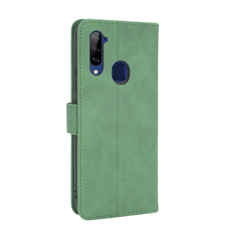 For ZTE Libero 5G Solid Color Skin Feel Magnetic Buckle Horizontal Flip Calf Texture PU Leather Case with Holder & Card Slots & Wallet