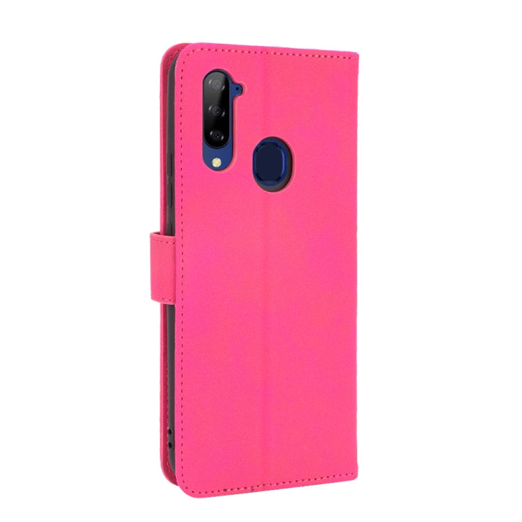 For ZTE Libero 5G Solid Color Skin Feel Magnetic Buckle Horizontal Flip Calf Texture PU Leather Case with Holder & Card Slots & Wallet