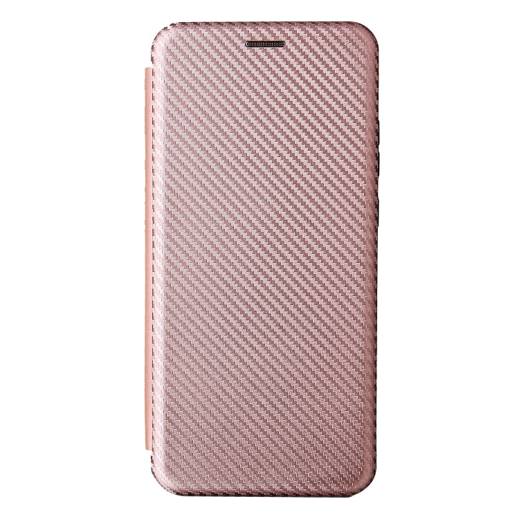 For Oukitel C23 Pro Carbon Fiber Texture Horizontal Flip TPU + PC + PU Leather Case with Card Slot