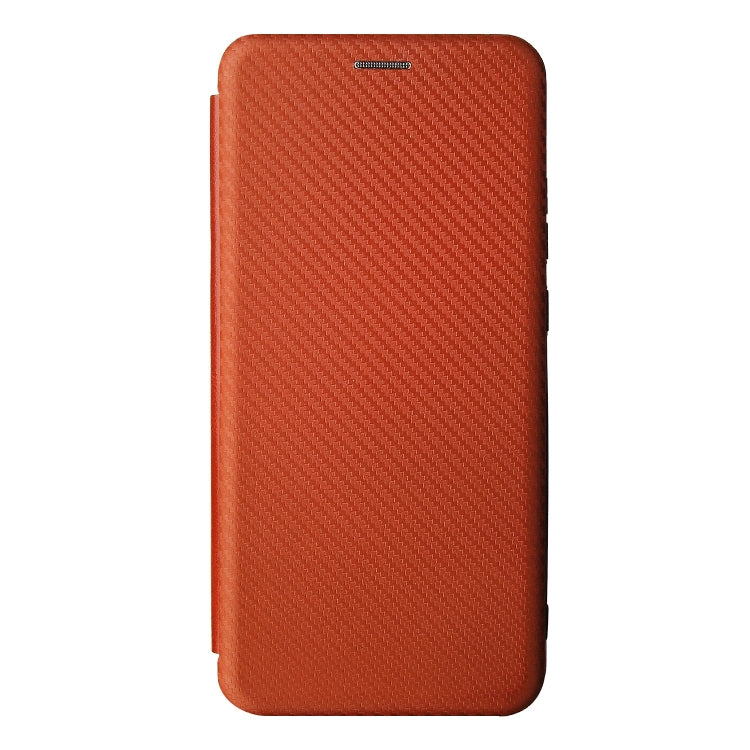 For Oukitel C23 Pro Carbon Fiber Texture Horizontal Flip TPU + PC + PU Leather Case with Card Slot