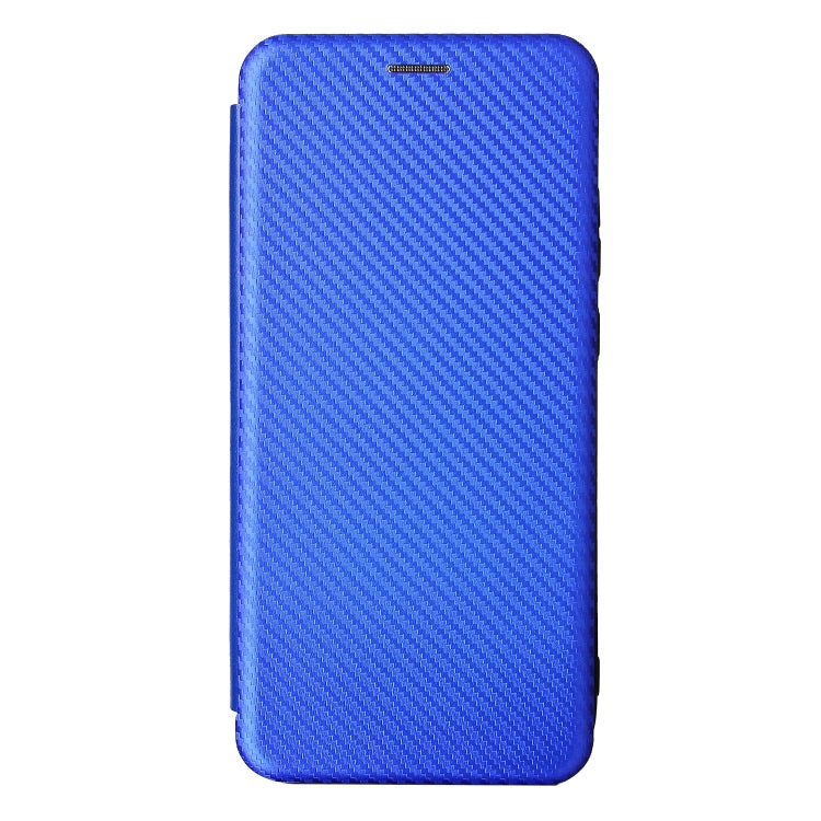 For Oukitel C23 Pro Carbon Fiber Texture Horizontal Flip TPU + PC + PU Leather Case with Card Slot