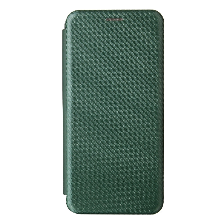 For Oukitel C23 Pro Carbon Fiber Texture Horizontal Flip TPU + PC + PU Leather Case with Card Slot