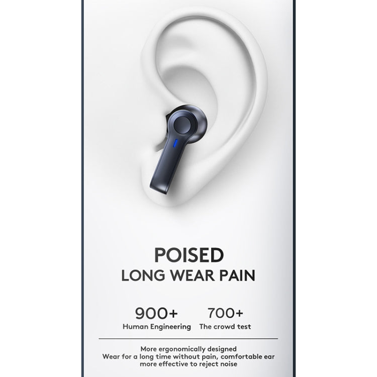 HDW-R22 IPX67 Waterproof Heavy Bass Touch Bluetooth Earphone with Magnetic Charging Box & Three-screen Battery Display