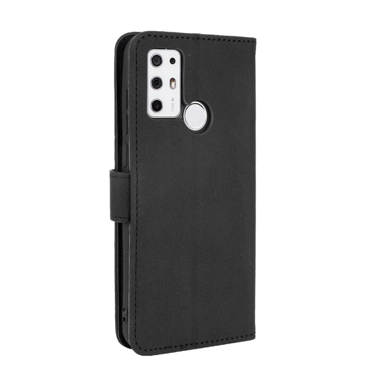 For Tone e21 Solid Color Skin Feel Magnetic Buckle Horizontal Flip Calf Texture PU Leather Case with Holder & Card Slots & Wallet