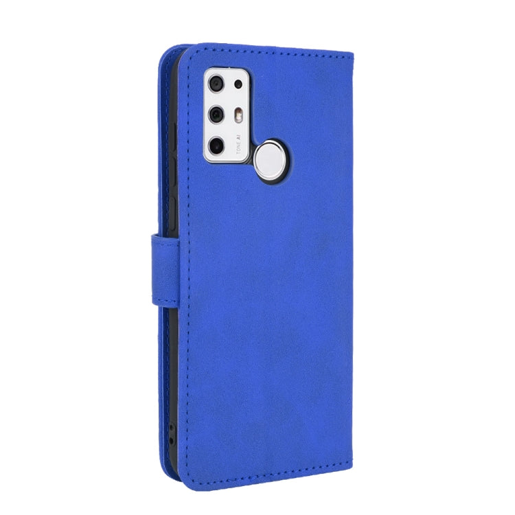 For Tone e21 Solid Color Skin Feel Magnetic Buckle Horizontal Flip Calf Texture PU Leather Case with Holder & Card Slots & Wallet