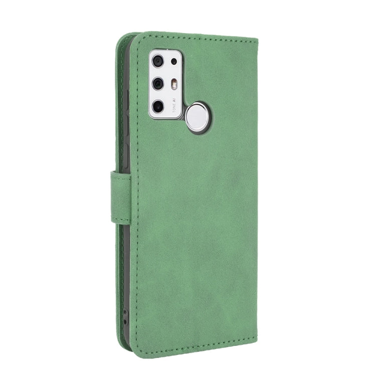 For Tone e21 Solid Color Skin Feel Magnetic Buckle Horizontal Flip Calf Texture PU Leather Case with Holder & Card Slots & Wallet