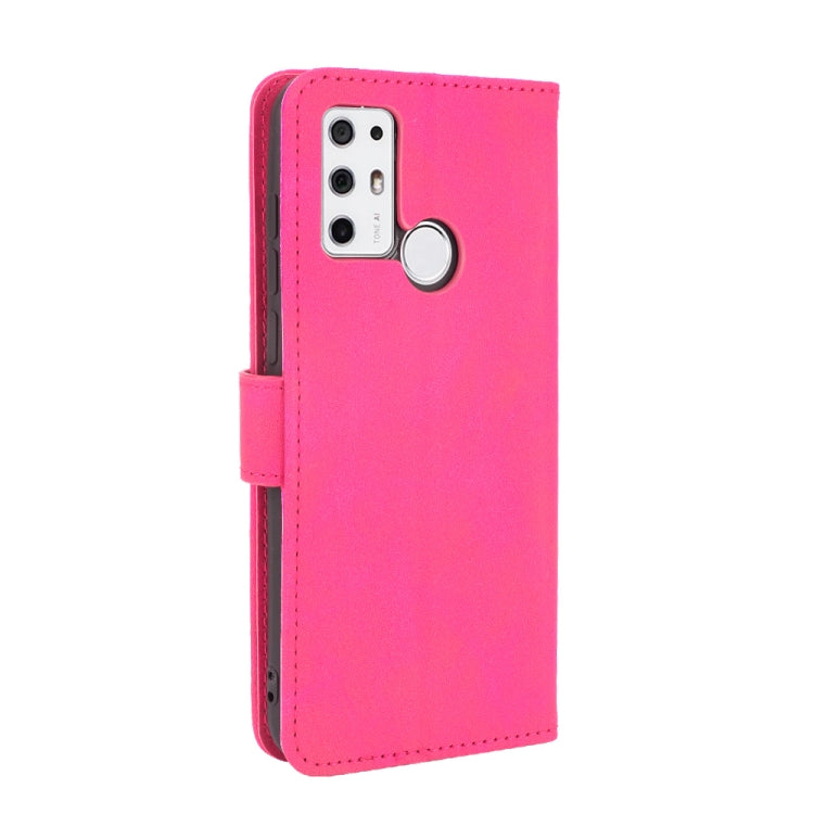 For Tone e21 Solid Color Skin Feel Magnetic Buckle Horizontal Flip Calf Texture PU Leather Case with Holder & Card Slots & Wallet