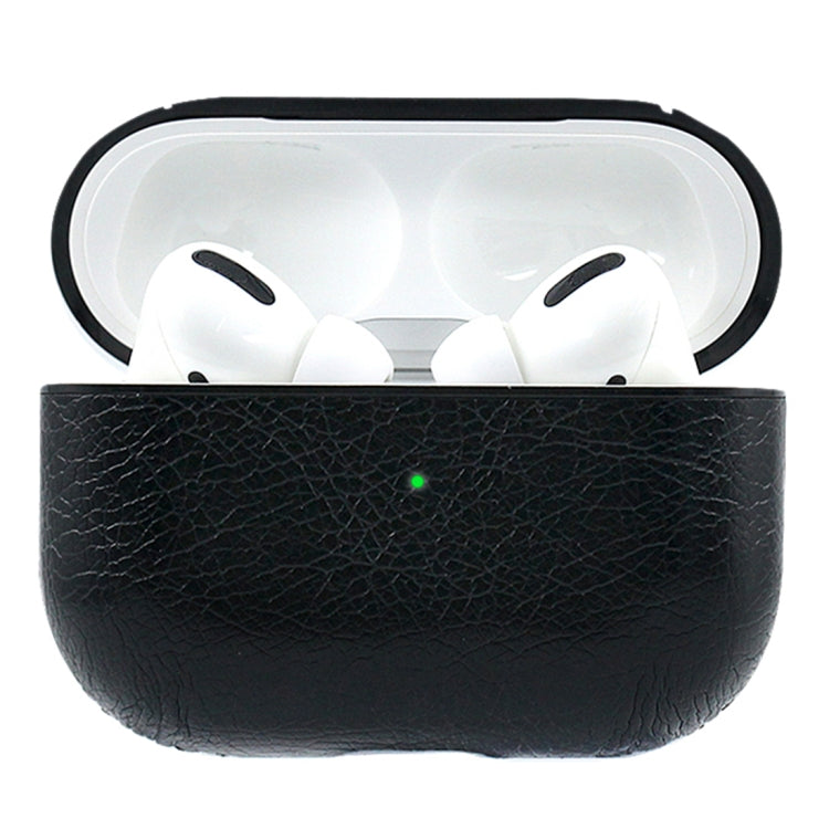 For Apple AirPods Pro Genuine Leather Wireless Earphone Protective Case