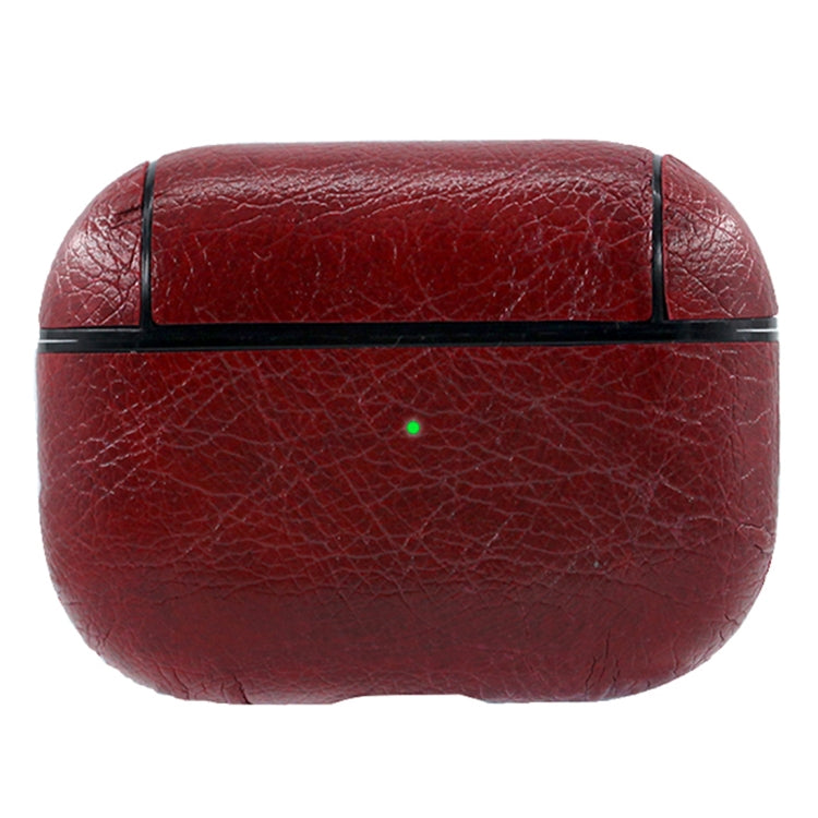 For Apple AirPods Pro Genuine Leather Wireless Earphone Protective Case