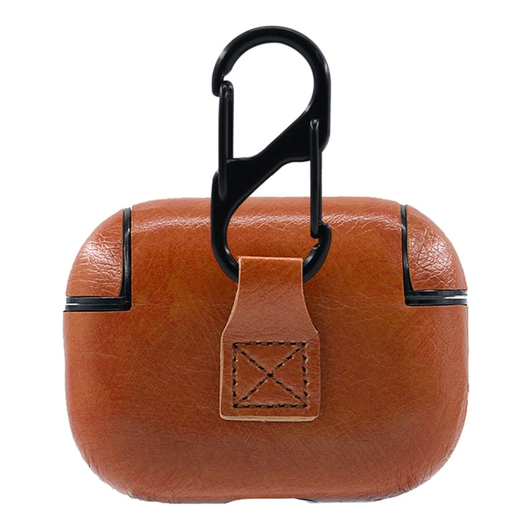 For Apple AirPods Pro Genuine Leather Wireless Earphone Protective Case