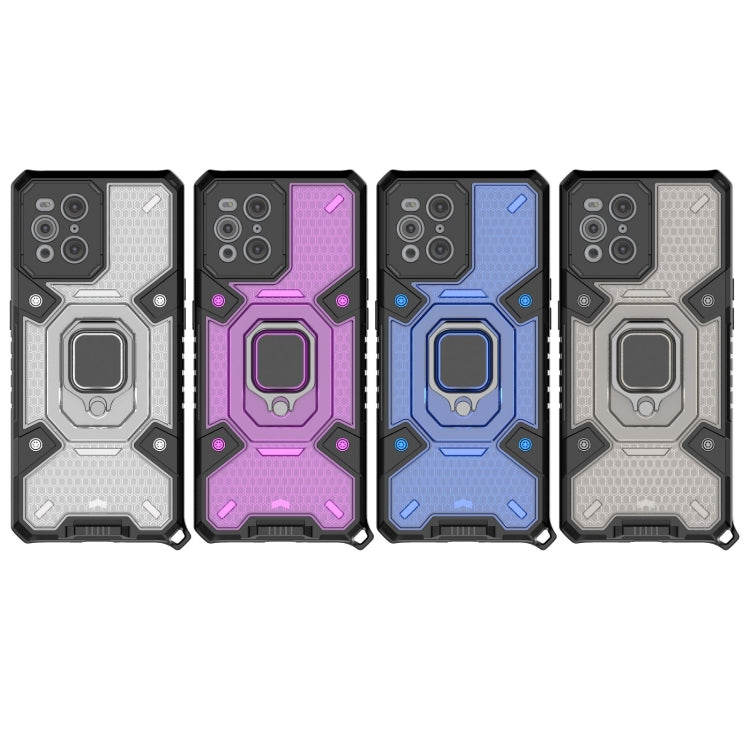 For OPPO Find X3 Space PC+TPU Ring Holder Protective Case