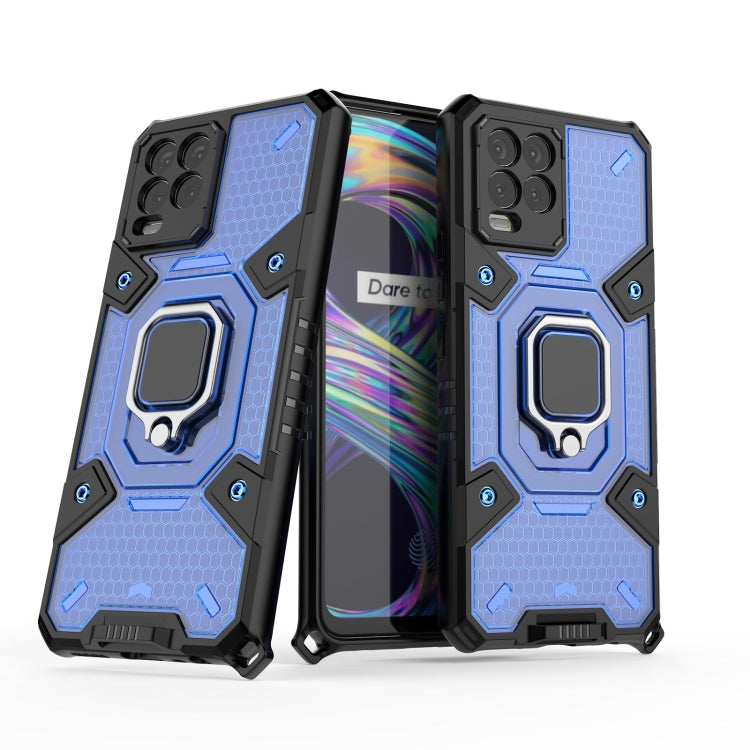 For OPPO Realme 8 Space PC+TPU Ring Holder Protective Case