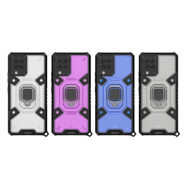 For Samsung Galaxy A42 5G Space PC+TPU Ring Holder Protective Case