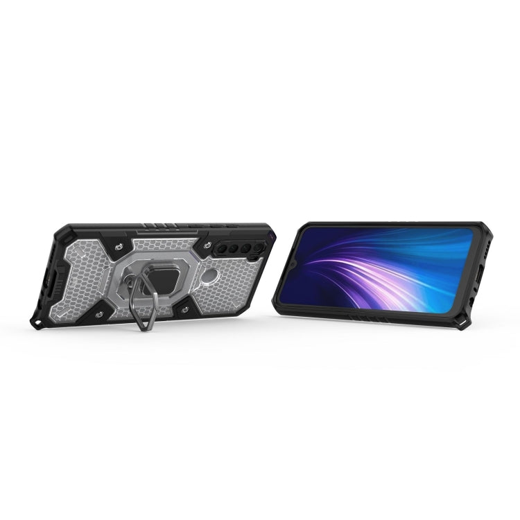 For Xiaomi Redmi Note 8 Space PC+TPU Ring Holder Protective Case