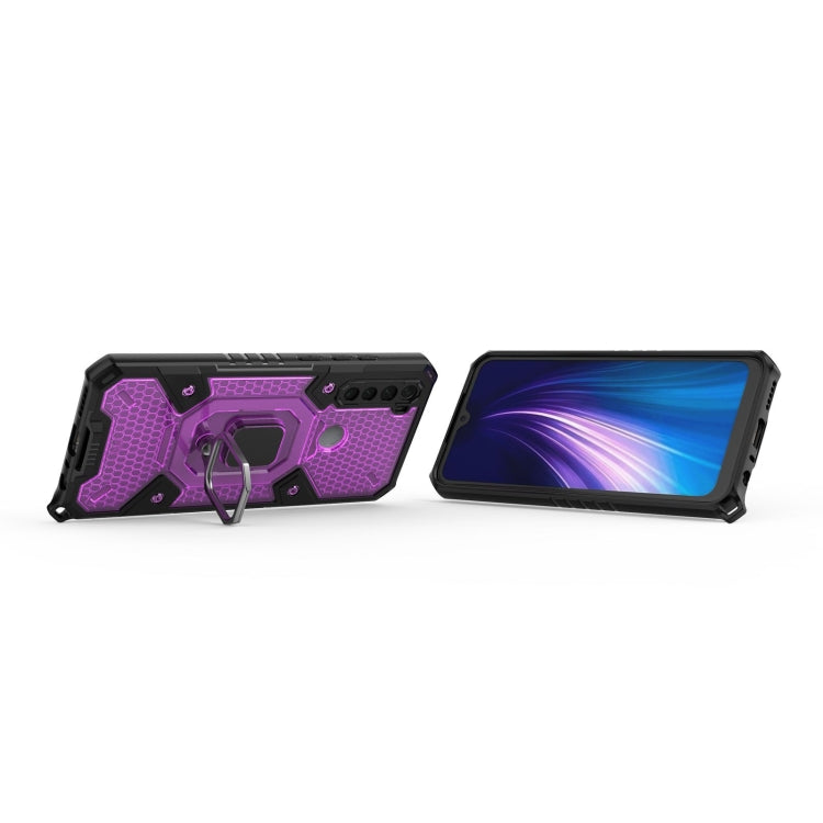 For Xiaomi Redmi Note 8 Space PC+TPU Ring Holder Protective Case