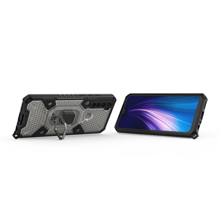 For Xiaomi Redmi Note 8 Space PC+TPU Ring Holder Protective Case