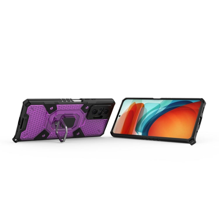 For Xiaomi Redmi Note 10 Pro Space PC+TPU Ring Holder Protective Case