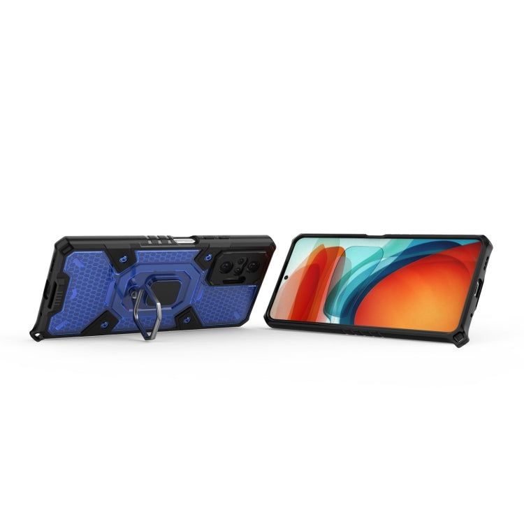 For Xiaomi Redmi Note 10 Pro Space PC+TPU Ring Holder Protective Case