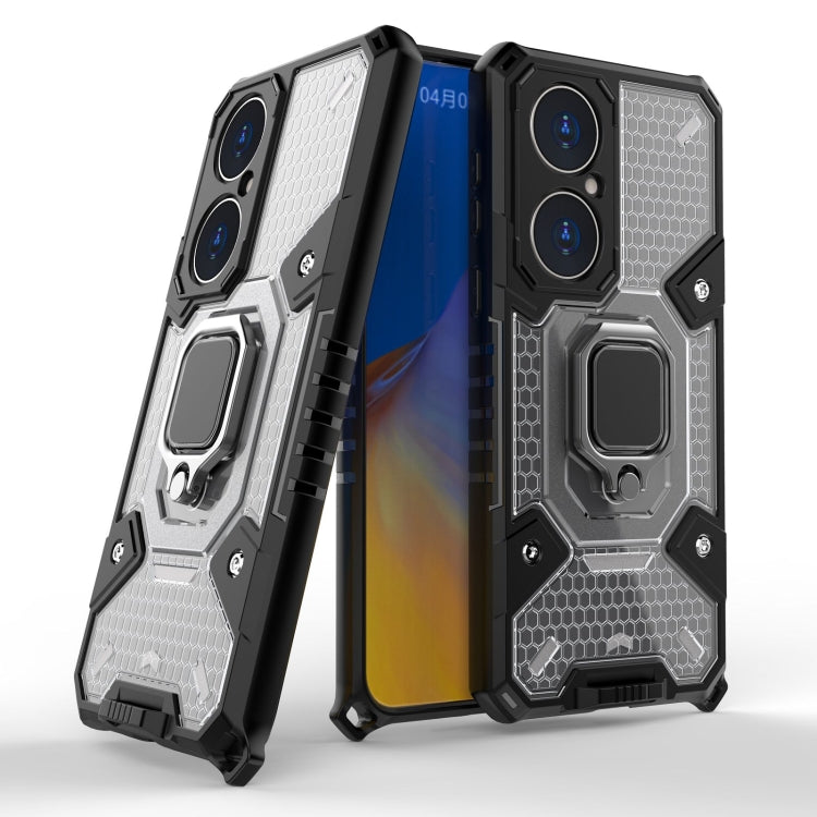 For Huawei P50 Space PC+TPU Ring Holder Protective Case