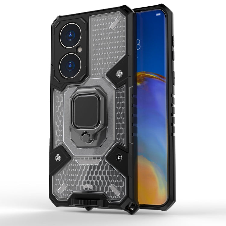 For Huawei P50 Space PC+TPU Ring Holder Protective Case