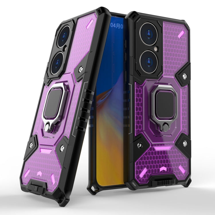 For Huawei P50 Space PC+TPU Ring Holder Protective Case