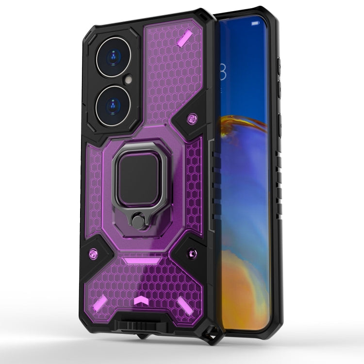 For Huawei P50 Space PC+TPU Ring Holder Protective Case