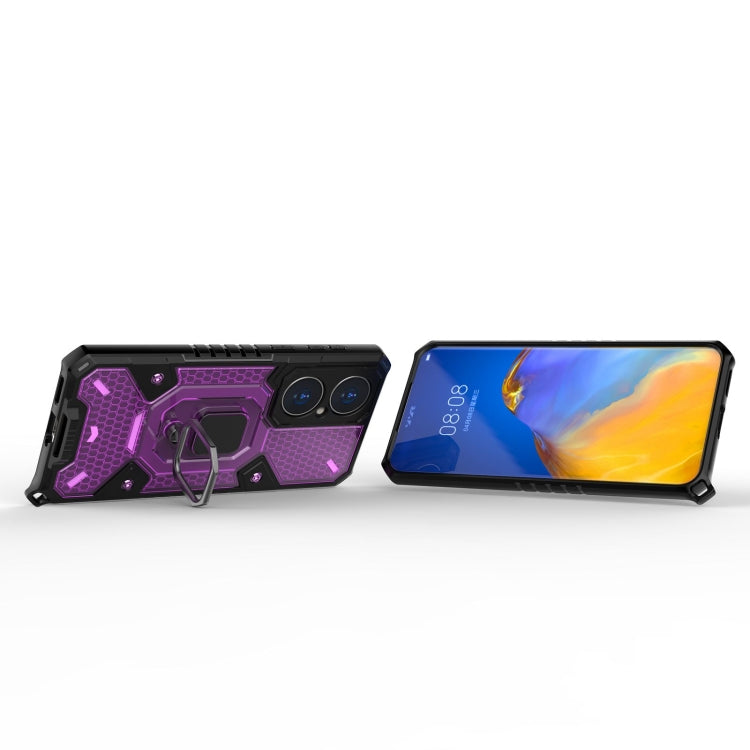 For Huawei P50 Space PC+TPU Ring Holder Protective Case
