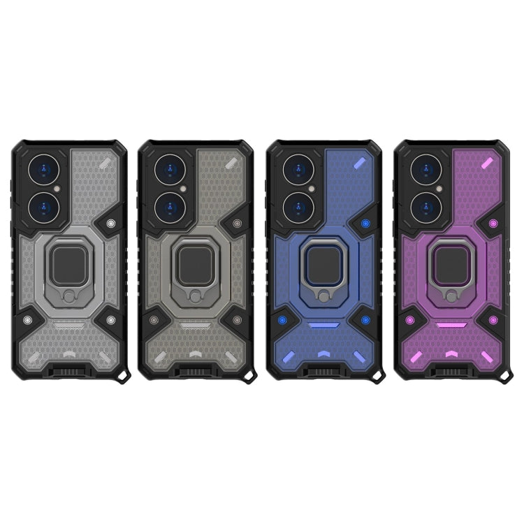 For Huawei P50 Space PC+TPU Ring Holder Protective Case