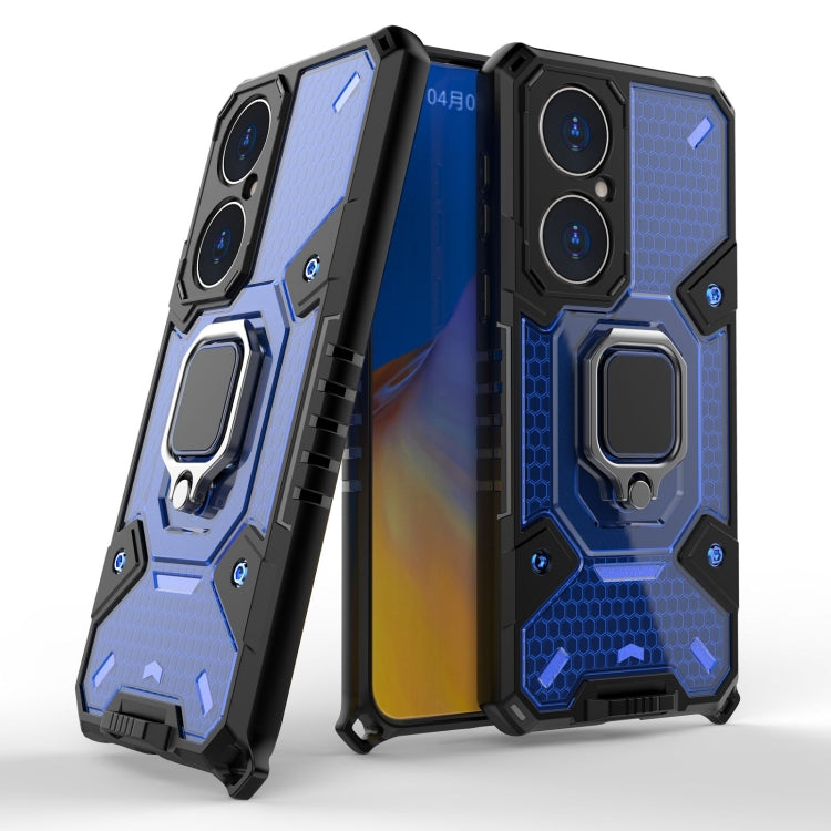 For Huawei P50 Space PC+TPU Ring Holder Protective Case