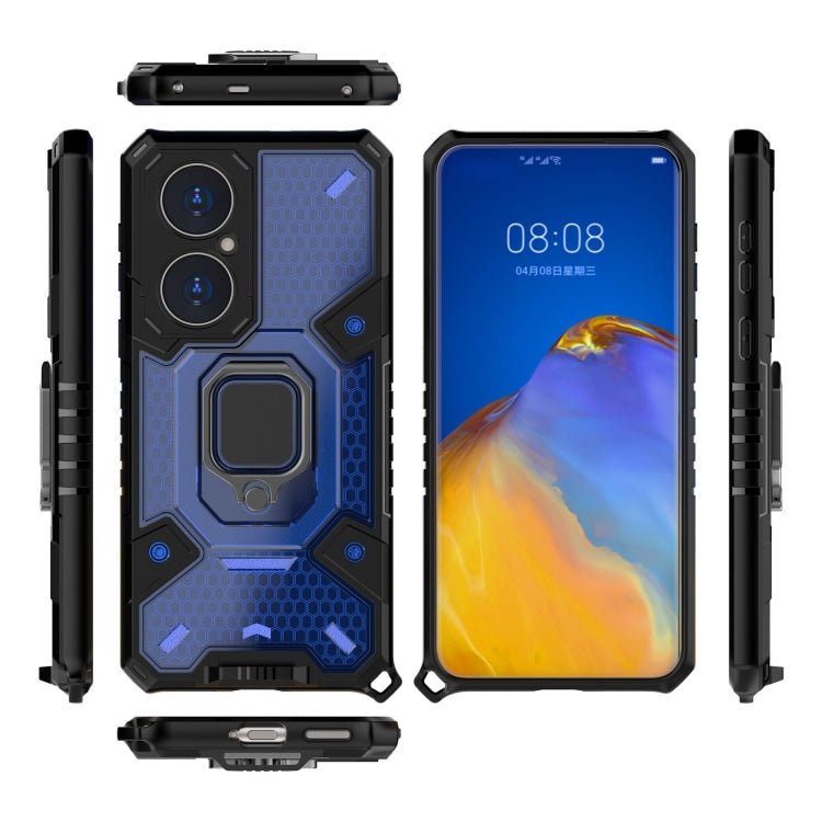 For Huawei P50 Space PC+TPU Ring Holder Protective Case