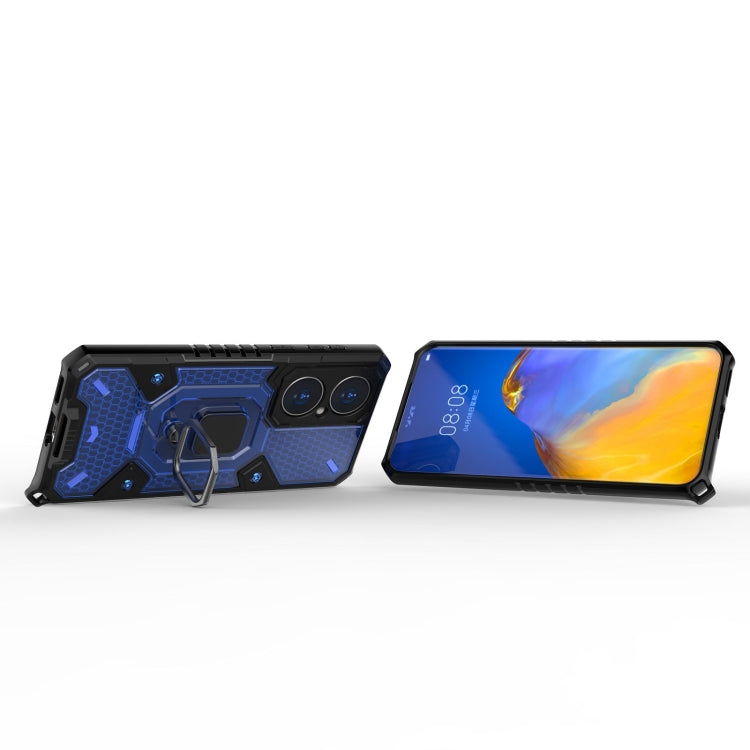 For Huawei P50 Space PC+TPU Ring Holder Protective Case
