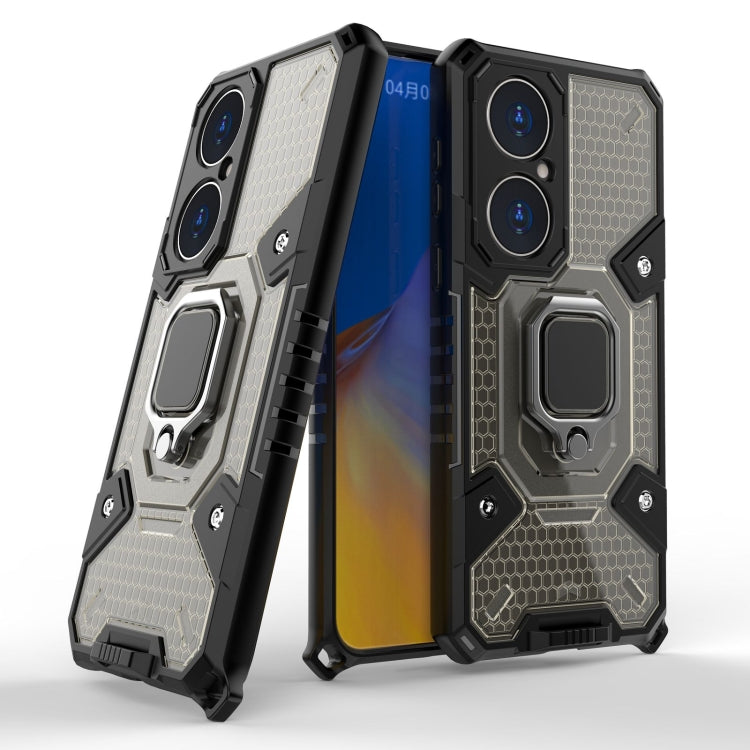 For Huawei P50 Space PC+TPU Ring Holder Protective Case