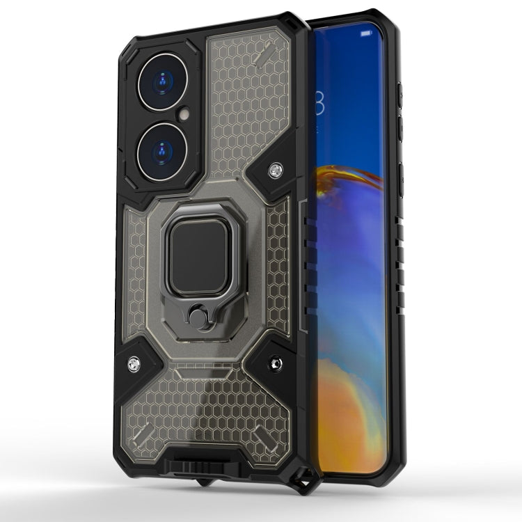 For Huawei P50 Space PC+TPU Ring Holder Protective Case