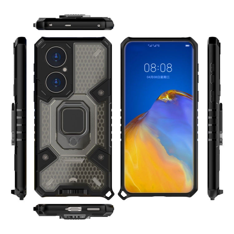 For Huawei P50 Space PC+TPU Ring Holder Protective Case