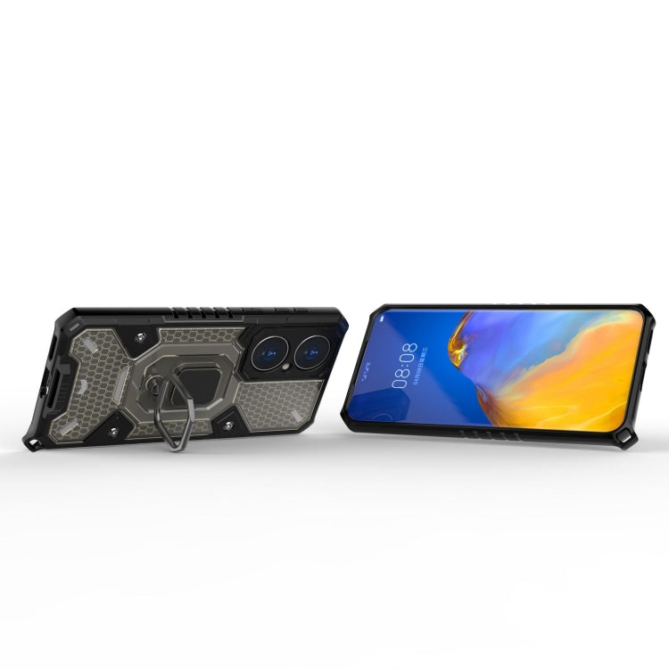 For Huawei P50 Space PC+TPU Ring Holder Protective Case