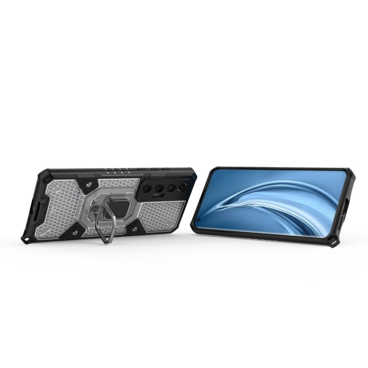 For Xiaomi Mi 10S Space PC+TPU Ring Holder Protective Case