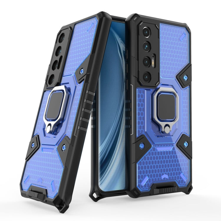 For Xiaomi Mi 10S Space PC+TPU Ring Holder Protective Case