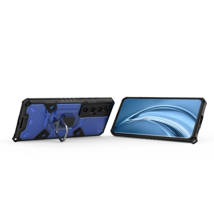 For Xiaomi Mi 10S Space PC+TPU Ring Holder Protective Case