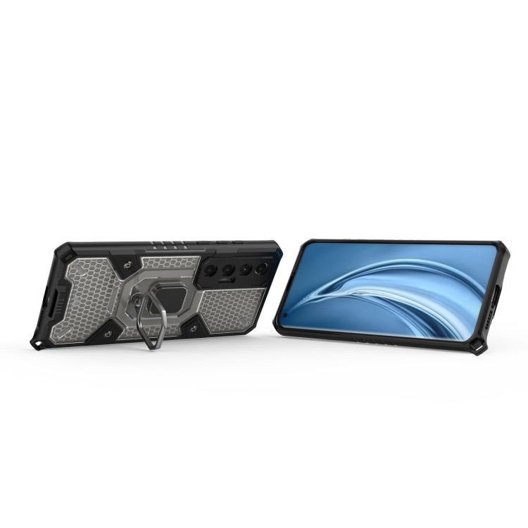 For Xiaomi Mi 10S Space PC+TPU Ring Holder Protective Case