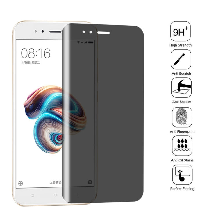 For Xiaomi 5X 9H Surface Hardness 180 Degree Privacy Anti Glare Screen Protector
