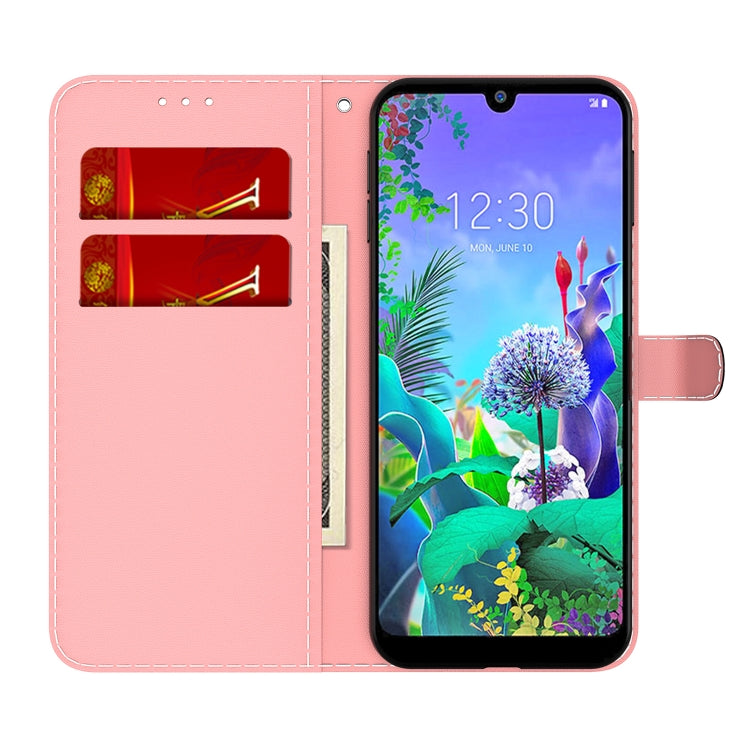 For LG K50 / Q60 Cloud Fog Pattern Horizontal Flip Leather Case with Holder & Card Slot & Wallet