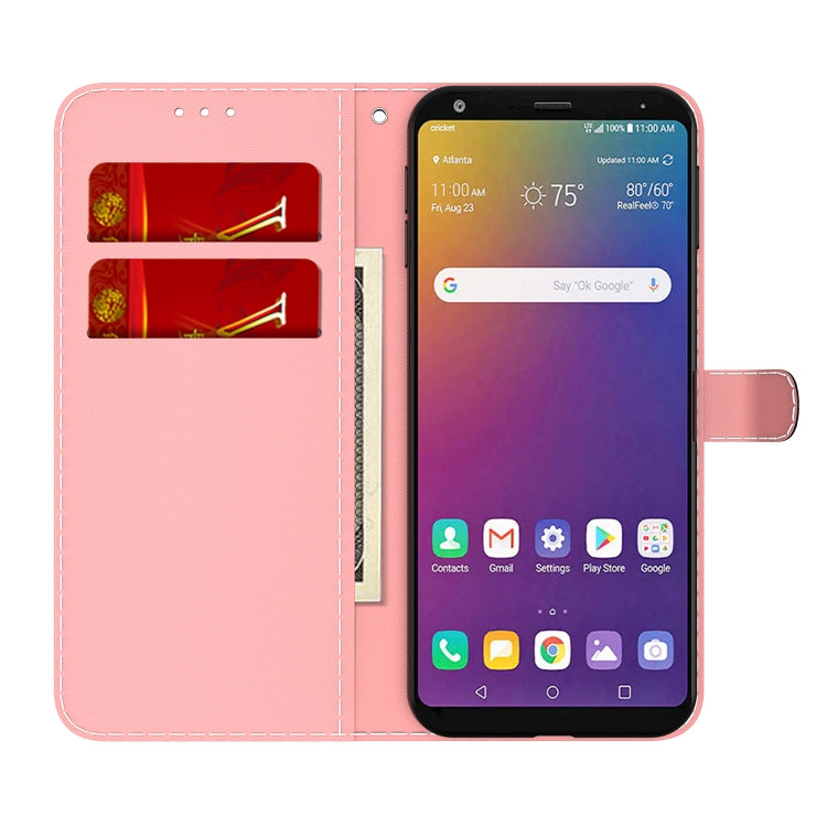 For LG Stylo 5 Cloud Fog Pattern Horizontal Flip Leather Case with Holder & Card Slot & Wallet