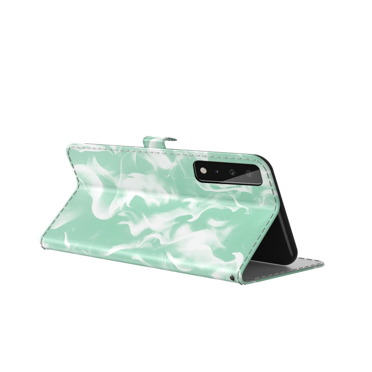 For LG Stylo 7 5G Cloud Fog Pattern Horizontal Flip Leather Case with Holder & Card Slot & Wallet