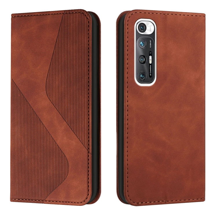 For Xiaomi Mi 10S Skin Feel Magnetic S-type Solid Color Horizontal Flip Leather Case with Holder & Card Slot & Wallet
