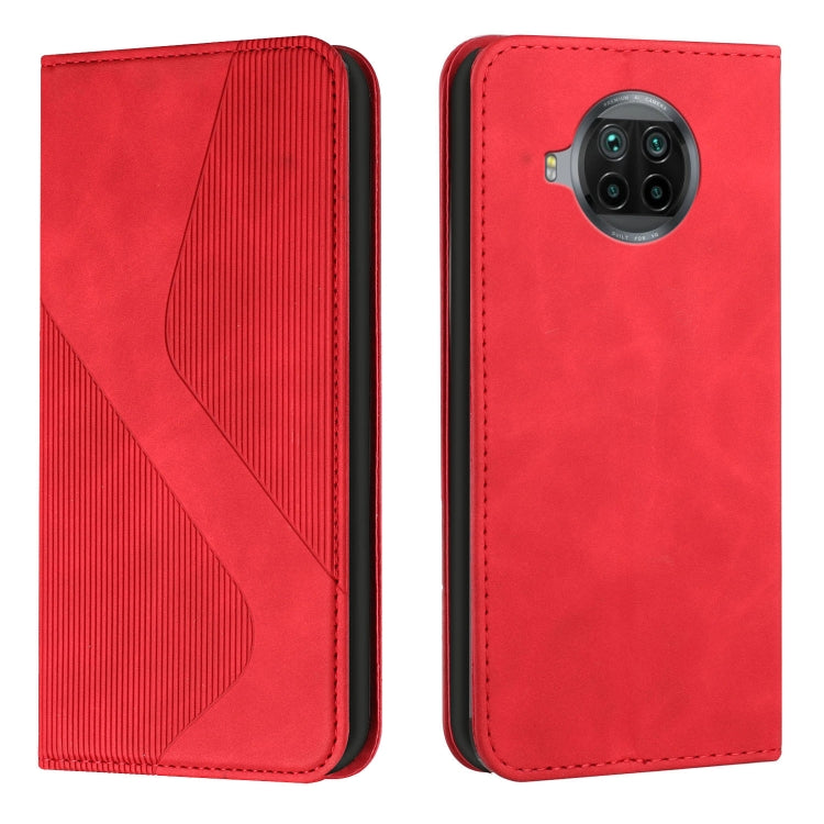 For Xiaomi Mi 10T Lite 5G Skin Feel Magnetic S-type Solid Color Horizontal Flip Leather Case with Holder & Card Slot & Wallet