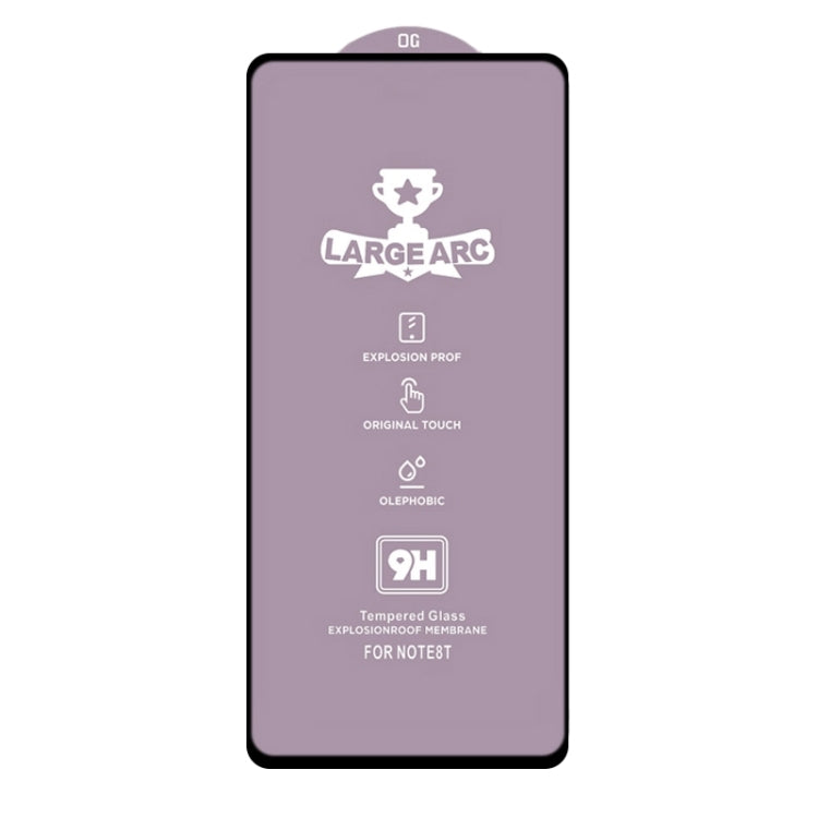 For Samsung Galaxy A72 4G 25 PCS 9H HD Large Arc High Alumina Full Screen Tempered Glass Film